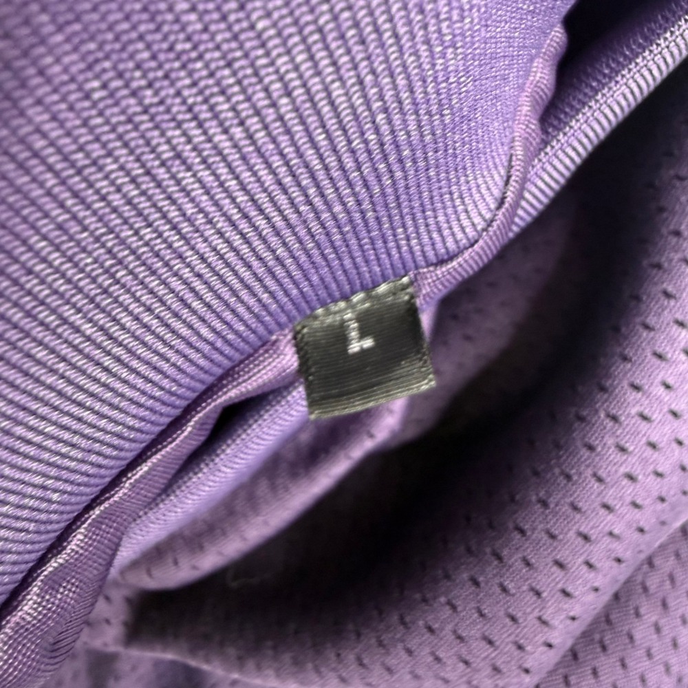 Legends Shorts Mens Large Purple Mesh Lined Athletic Basketball Gym Activewear - Picture 6 of 11